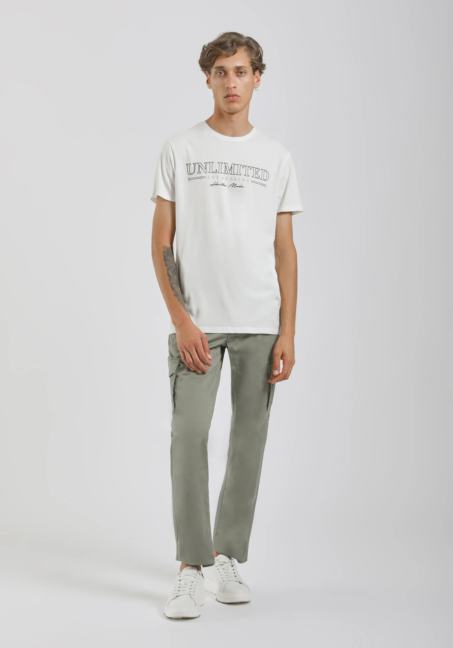 T-shirt 100% cotone con stampa - Image 5