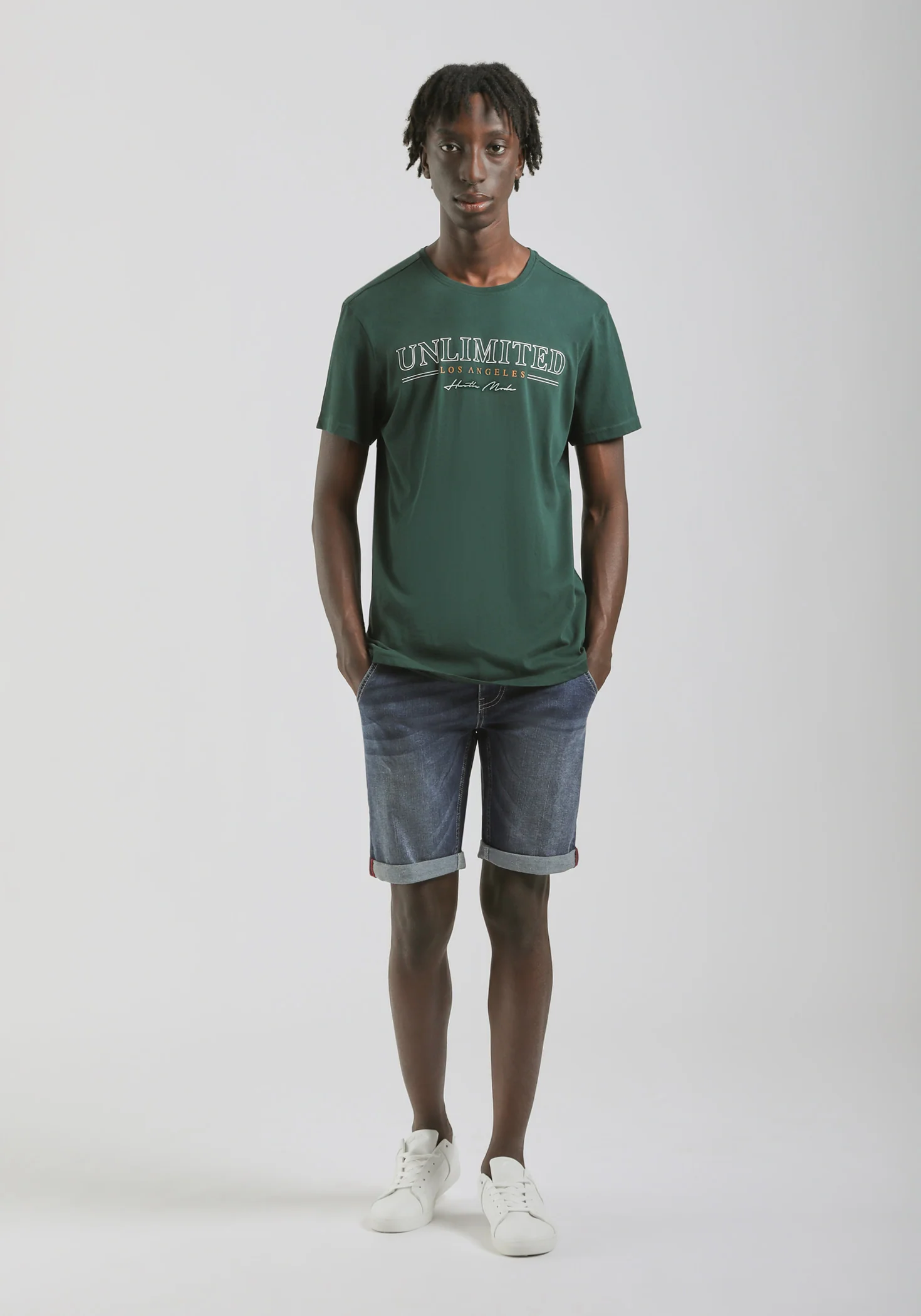 T-shirt 100% cotone con stampa - Image 5