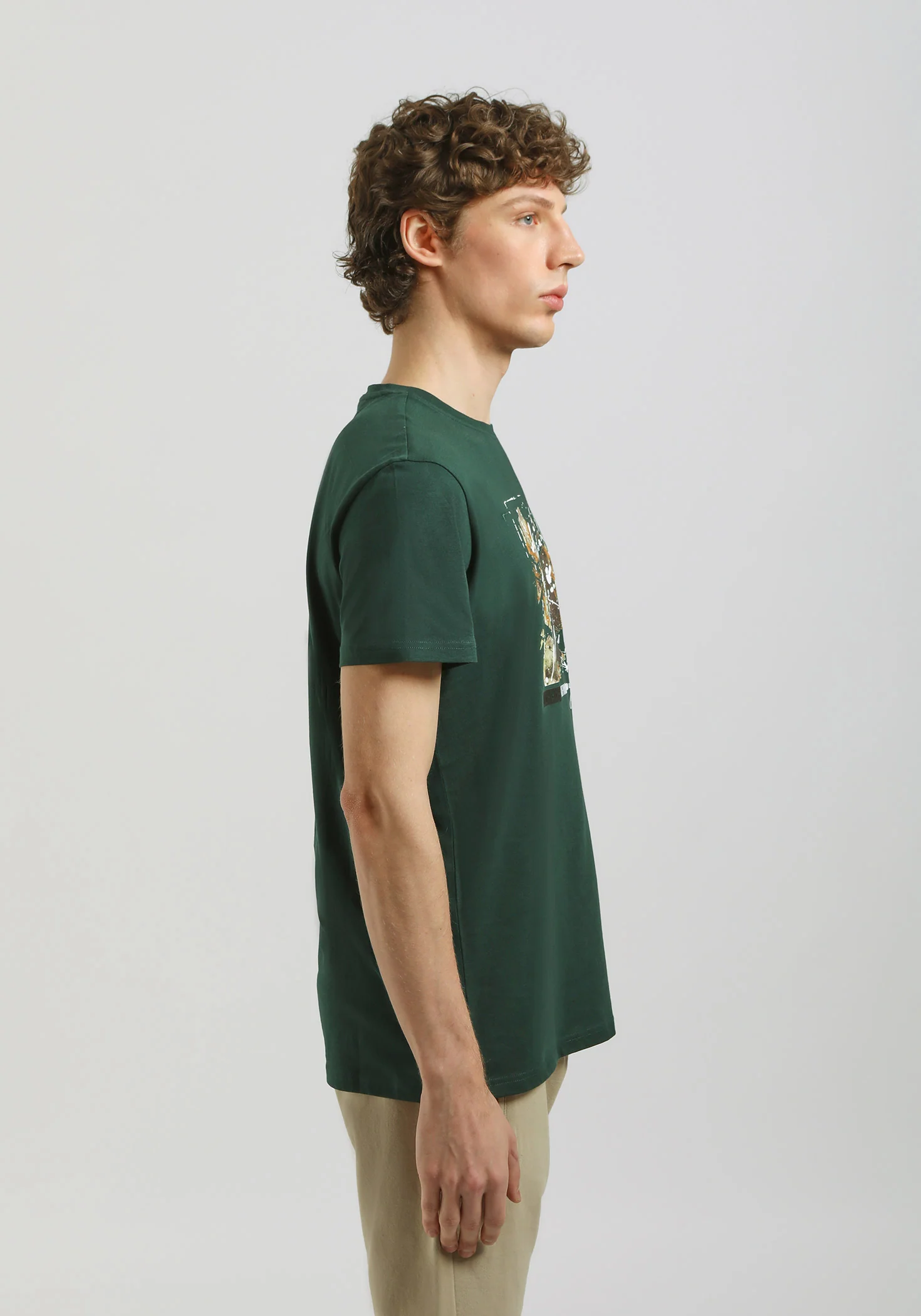 T-shirt 100% cotone con stampa - Image 3