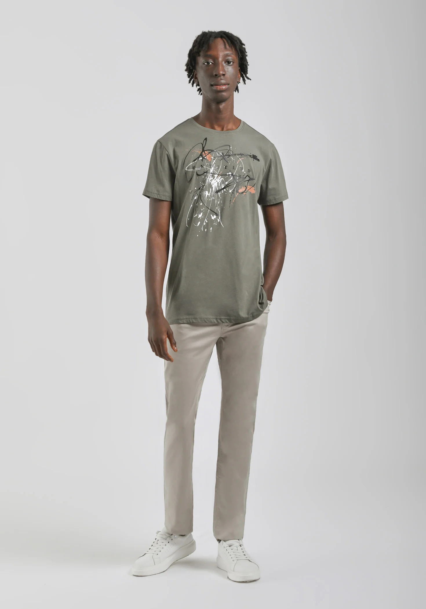 T-shirt 100% cotone con stampa - Image 5