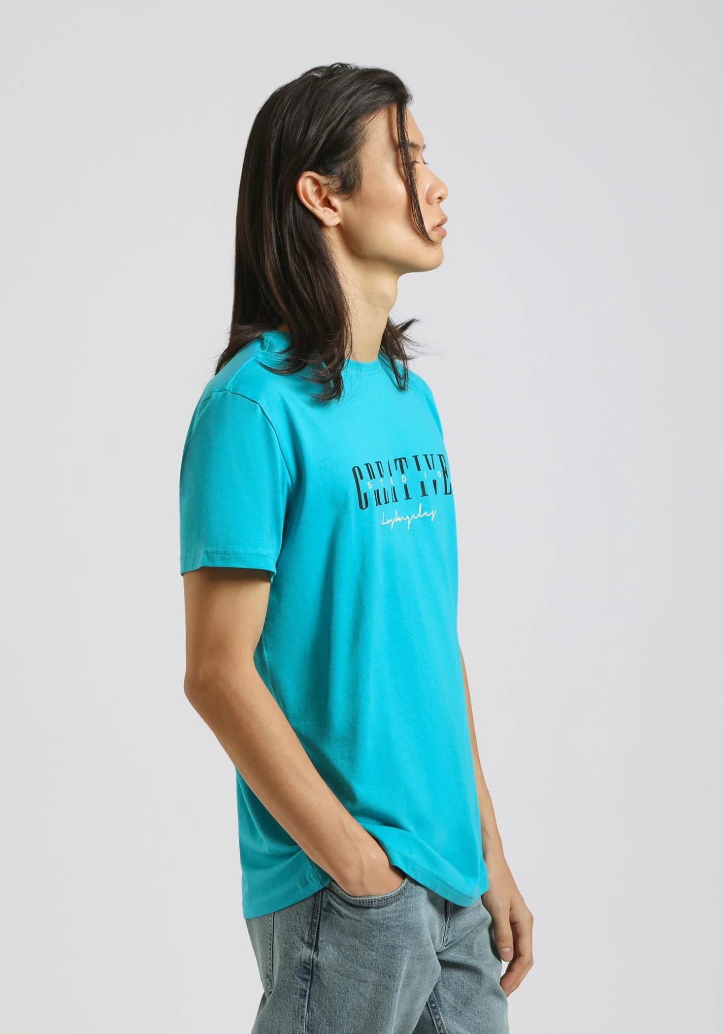 T-shirt 100% cotone con stampa - Image 3