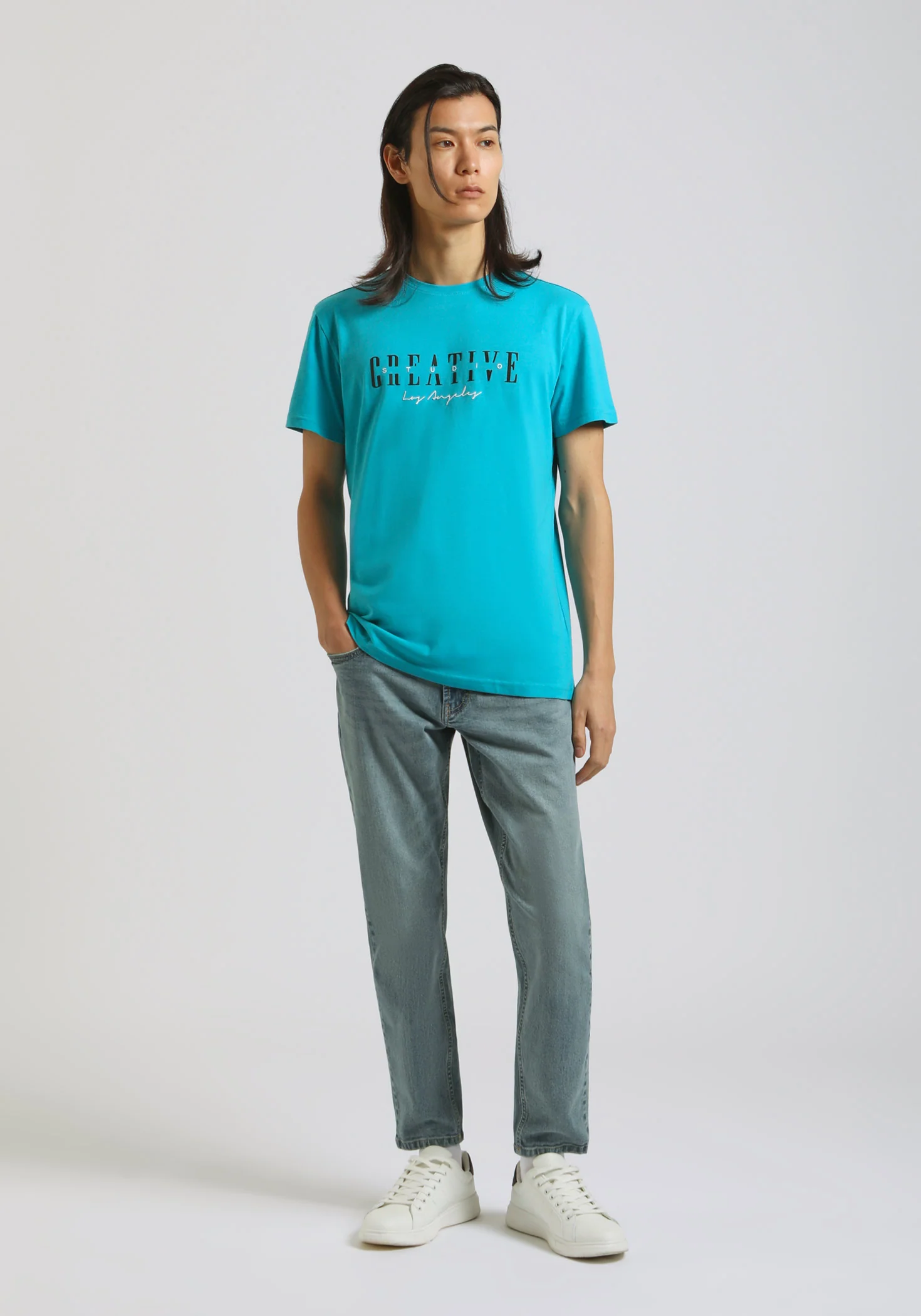 T-shirt 100% cotone con stampa - Image 5