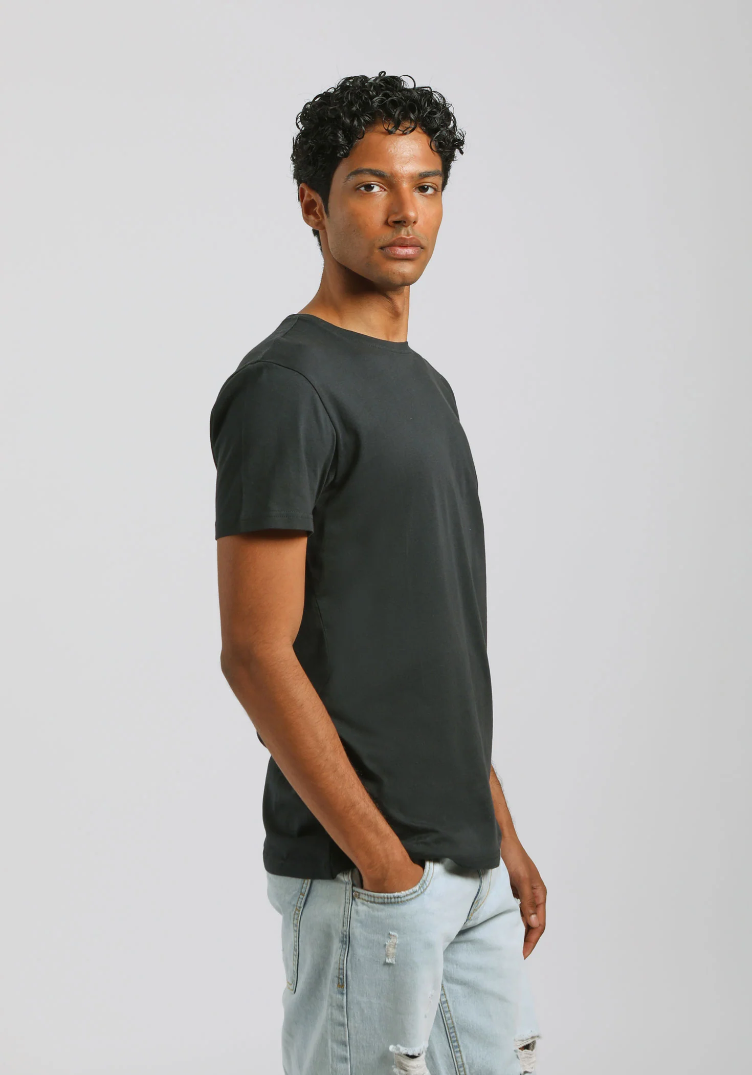 T-shirt basic 100% cotone - Image 3