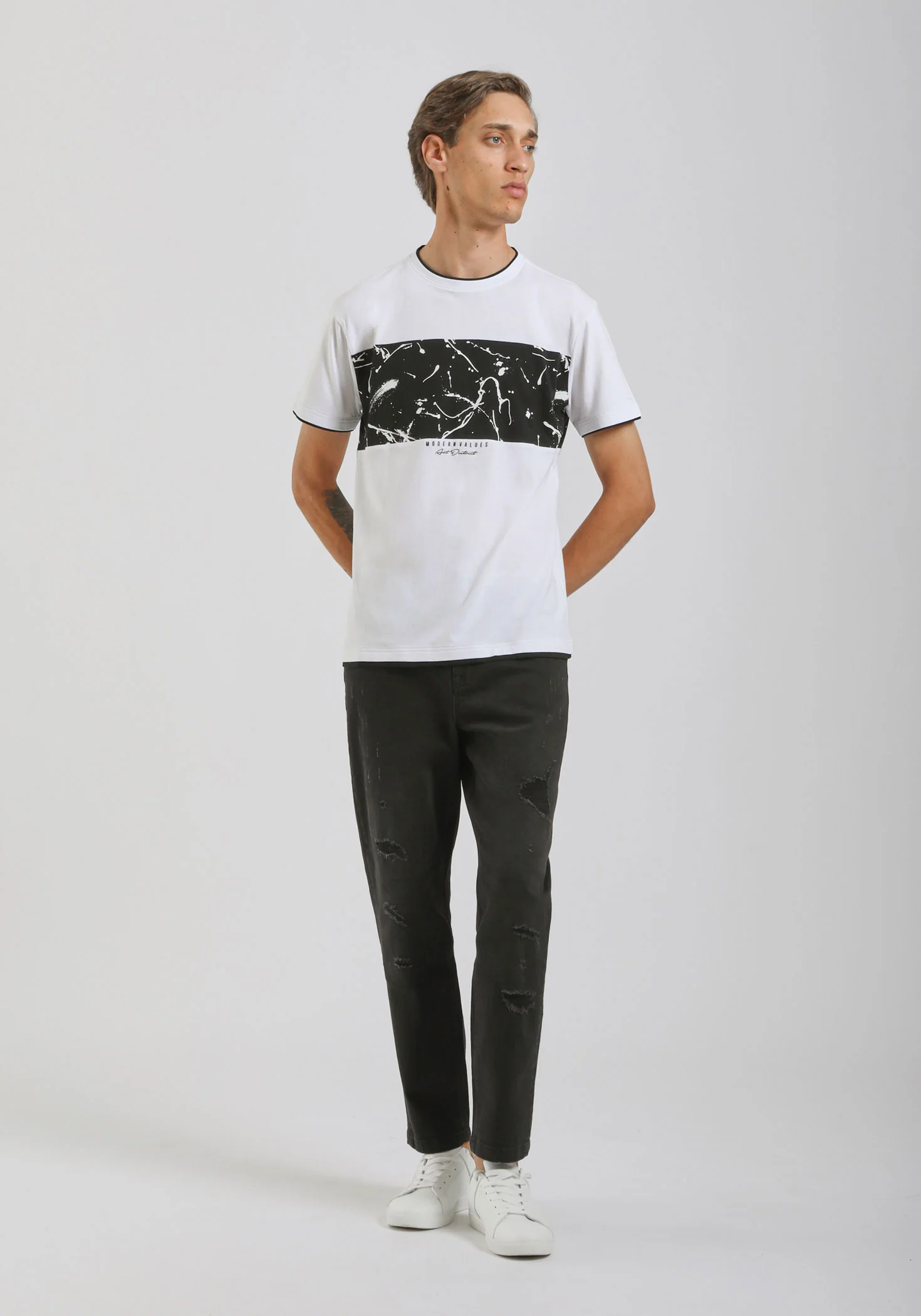 T-shirt colorblock - Image 5