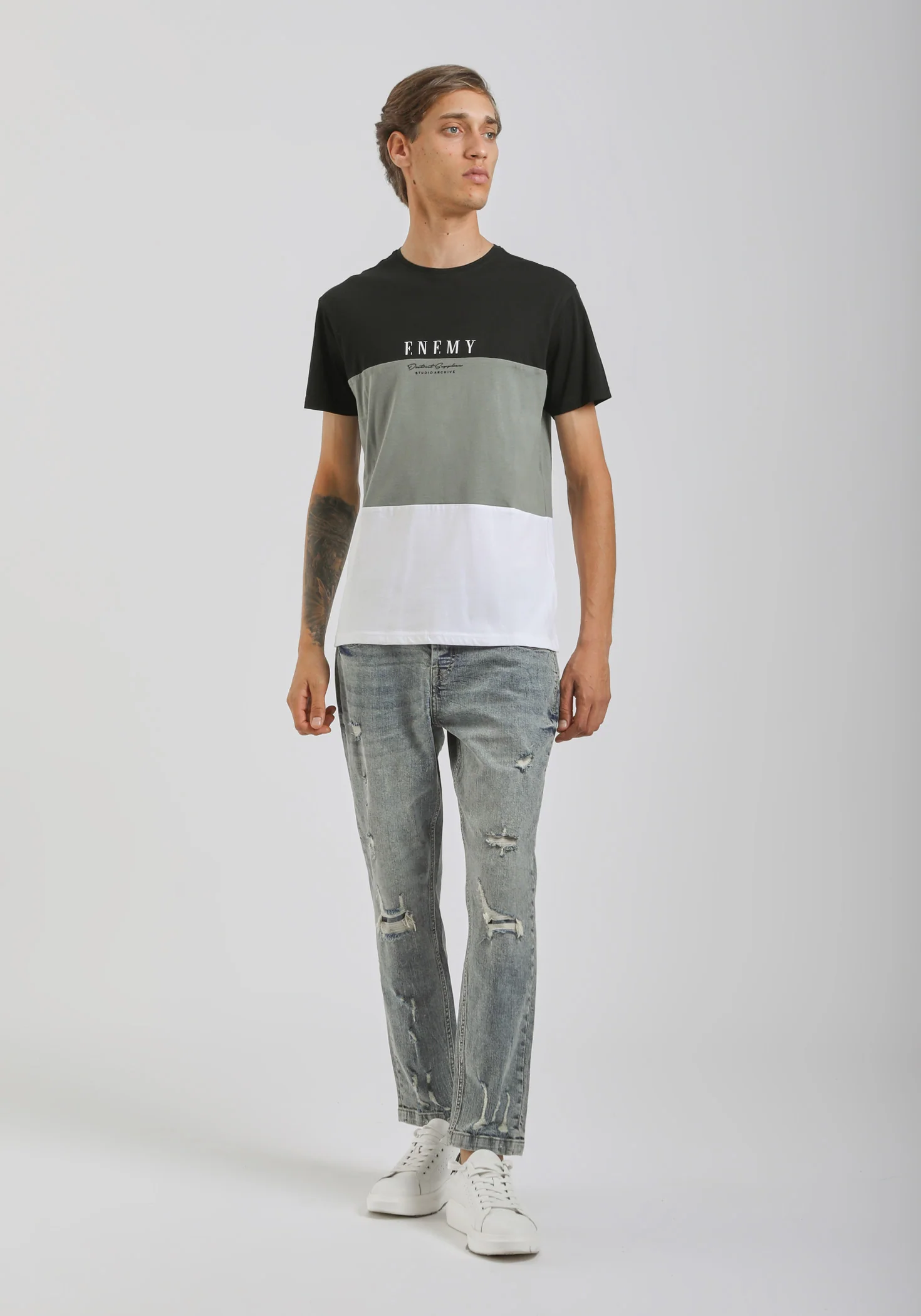 T-shirt colorblock - Image 5