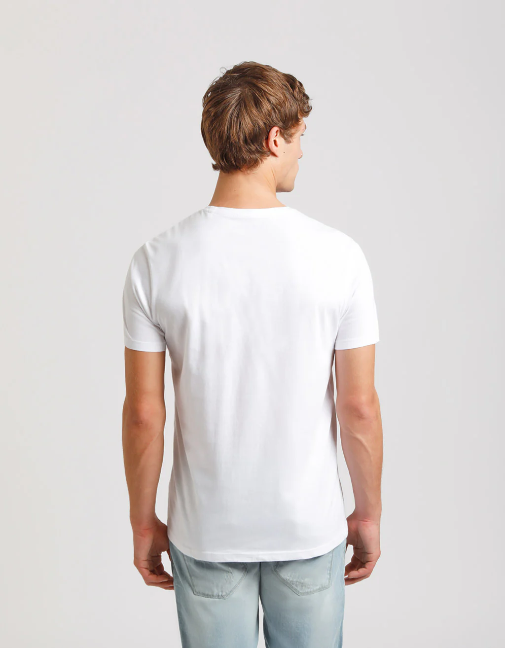 T-shirt con scollo a V - Image 4