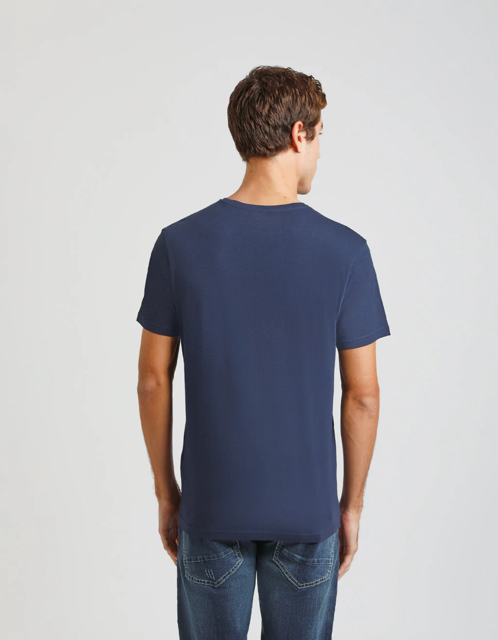 T-shirt con scollo a V - Image 4