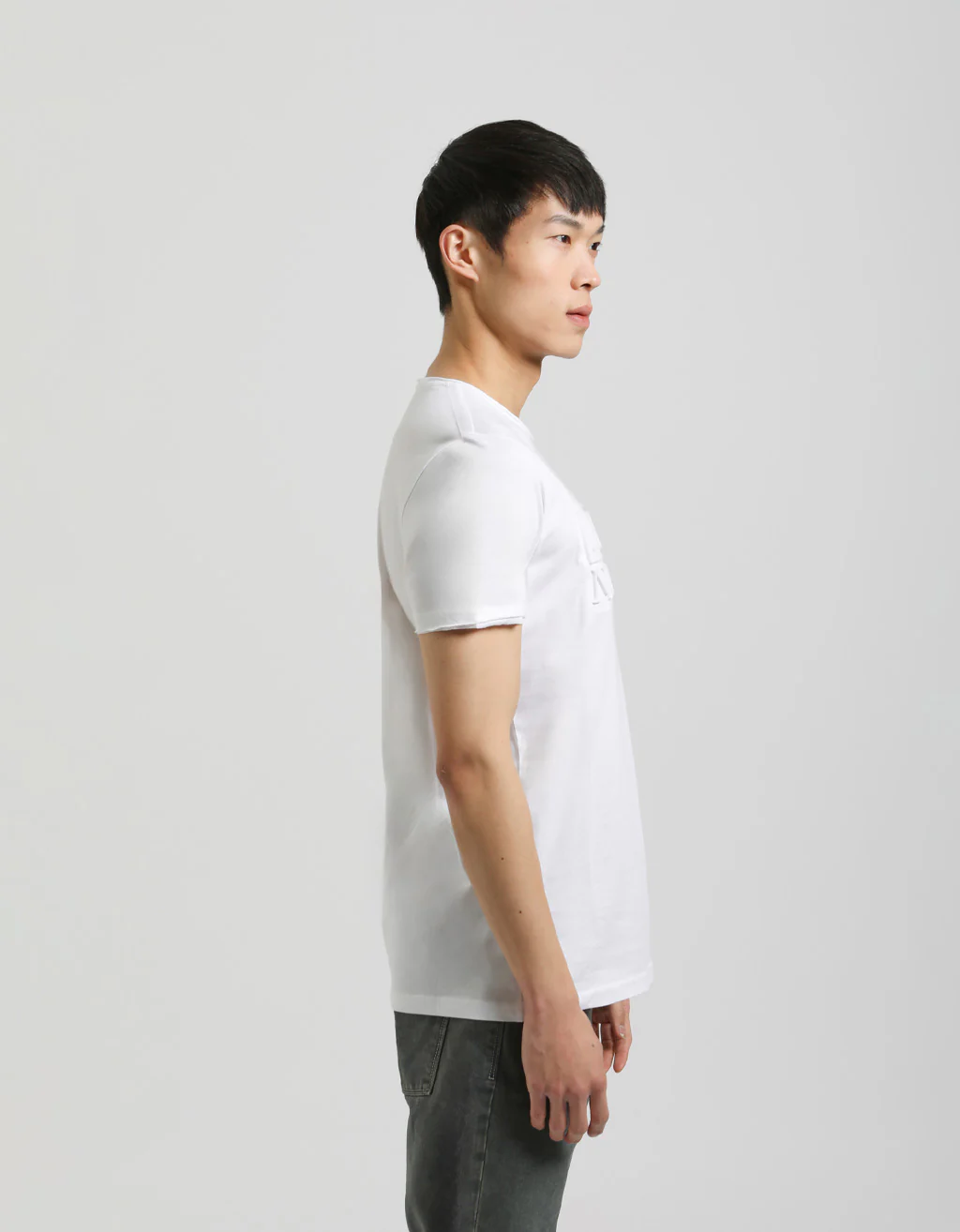 T-shirt con stampa a rilievo - Image 3