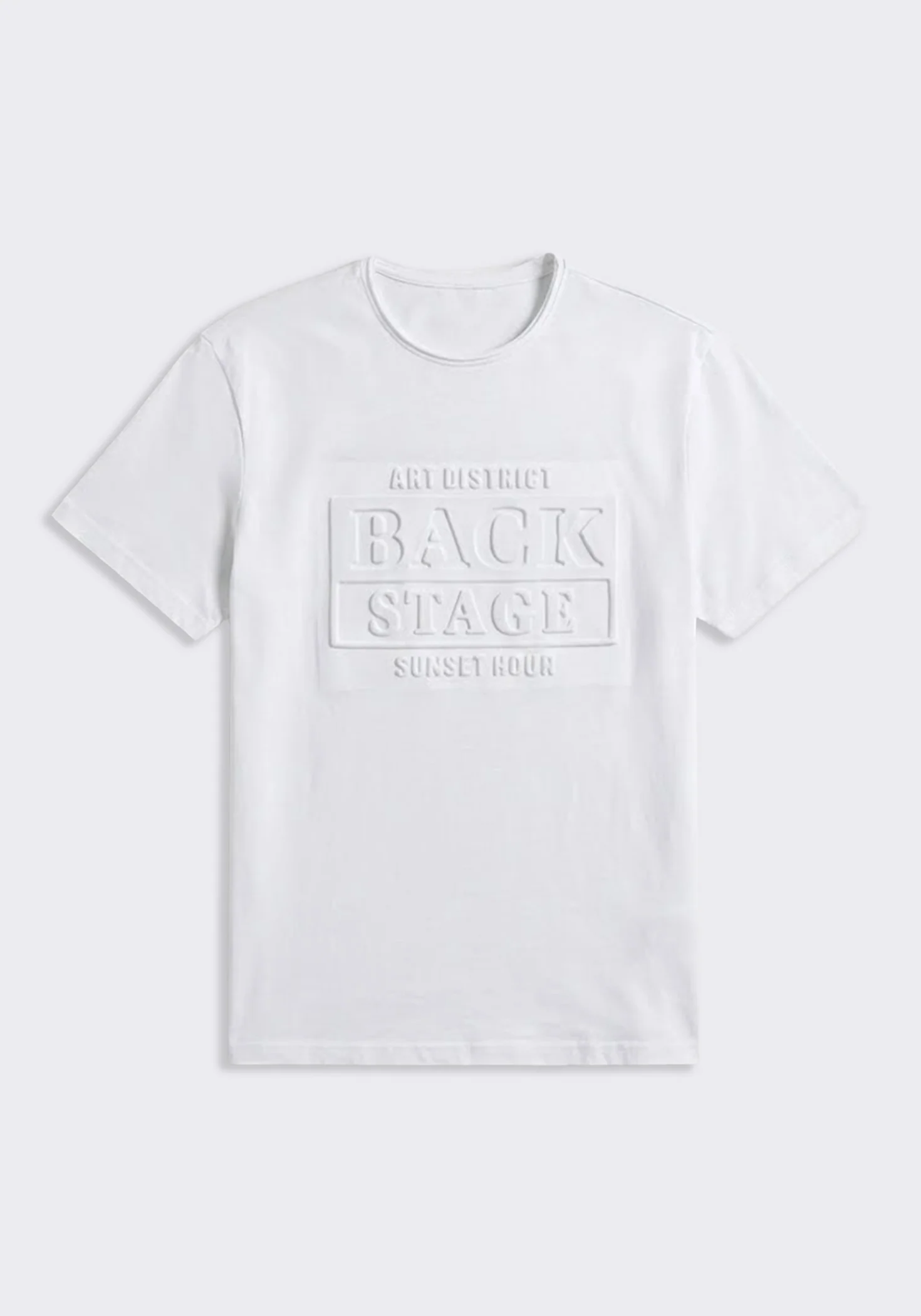 T-shirt con stampa a rilievo - Image 5