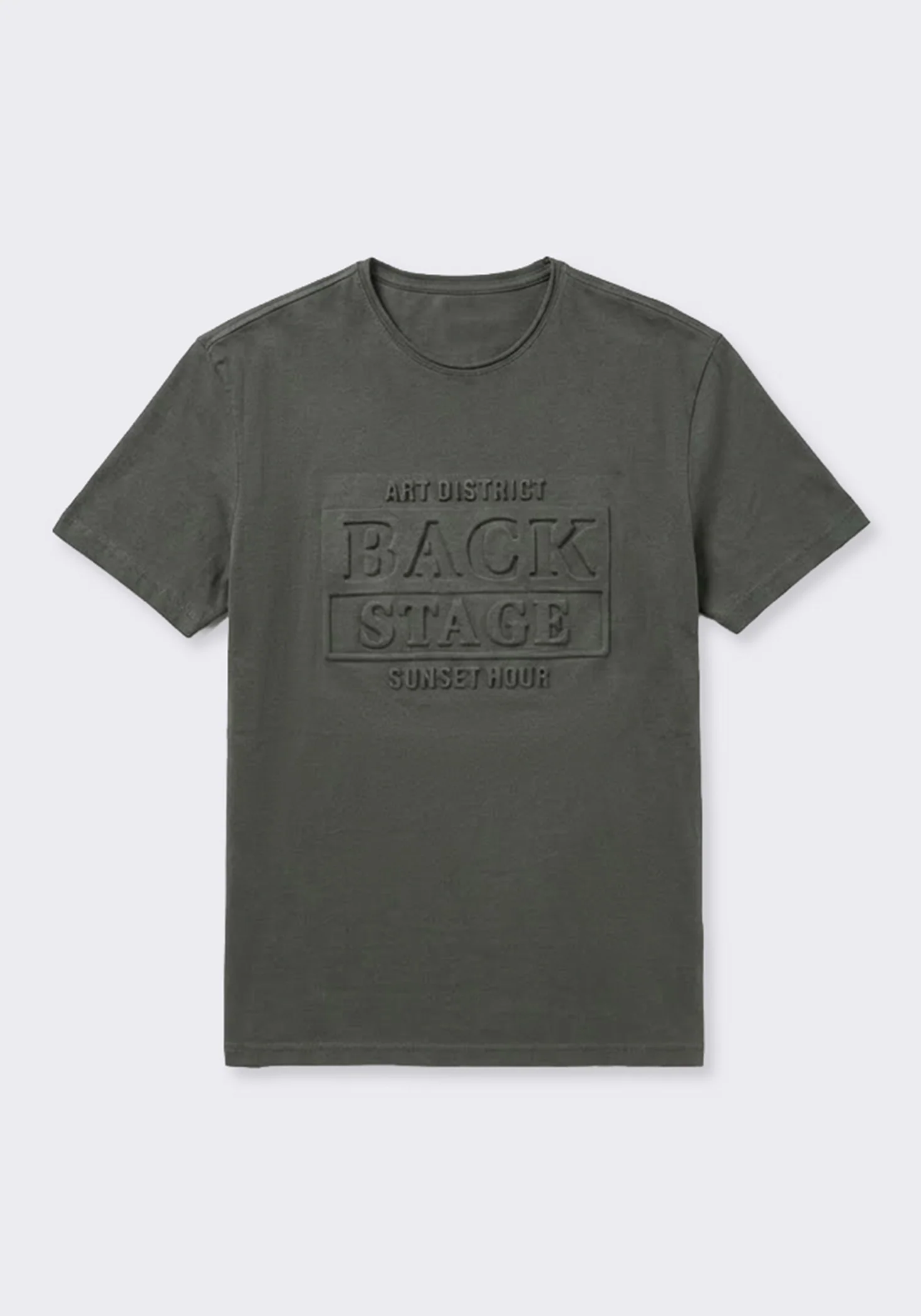 T-shirt con stampa a rilievo - Image 6