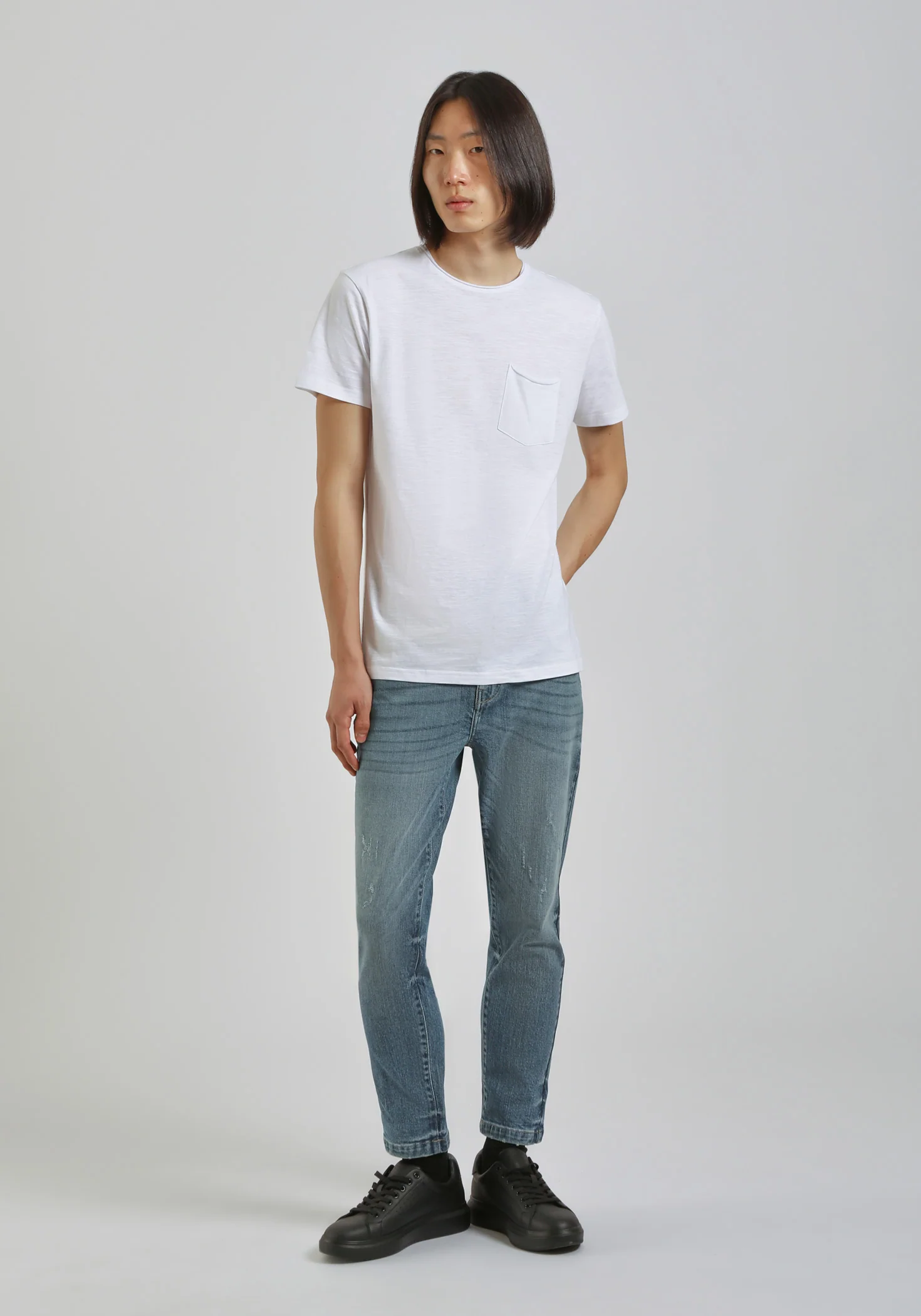 T-shirt con taschino - Image 5