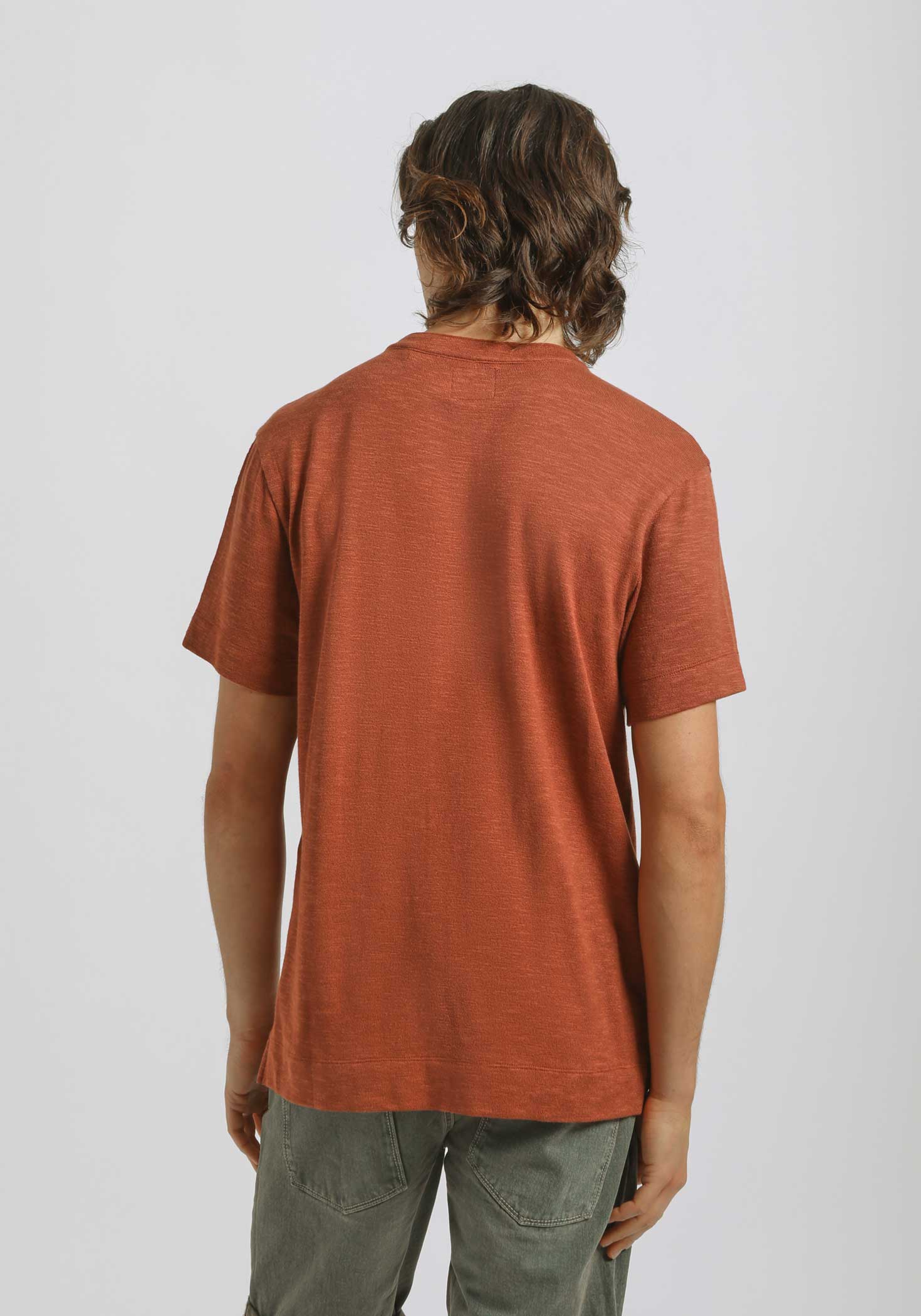 T-shirt effetto lino - Image 4