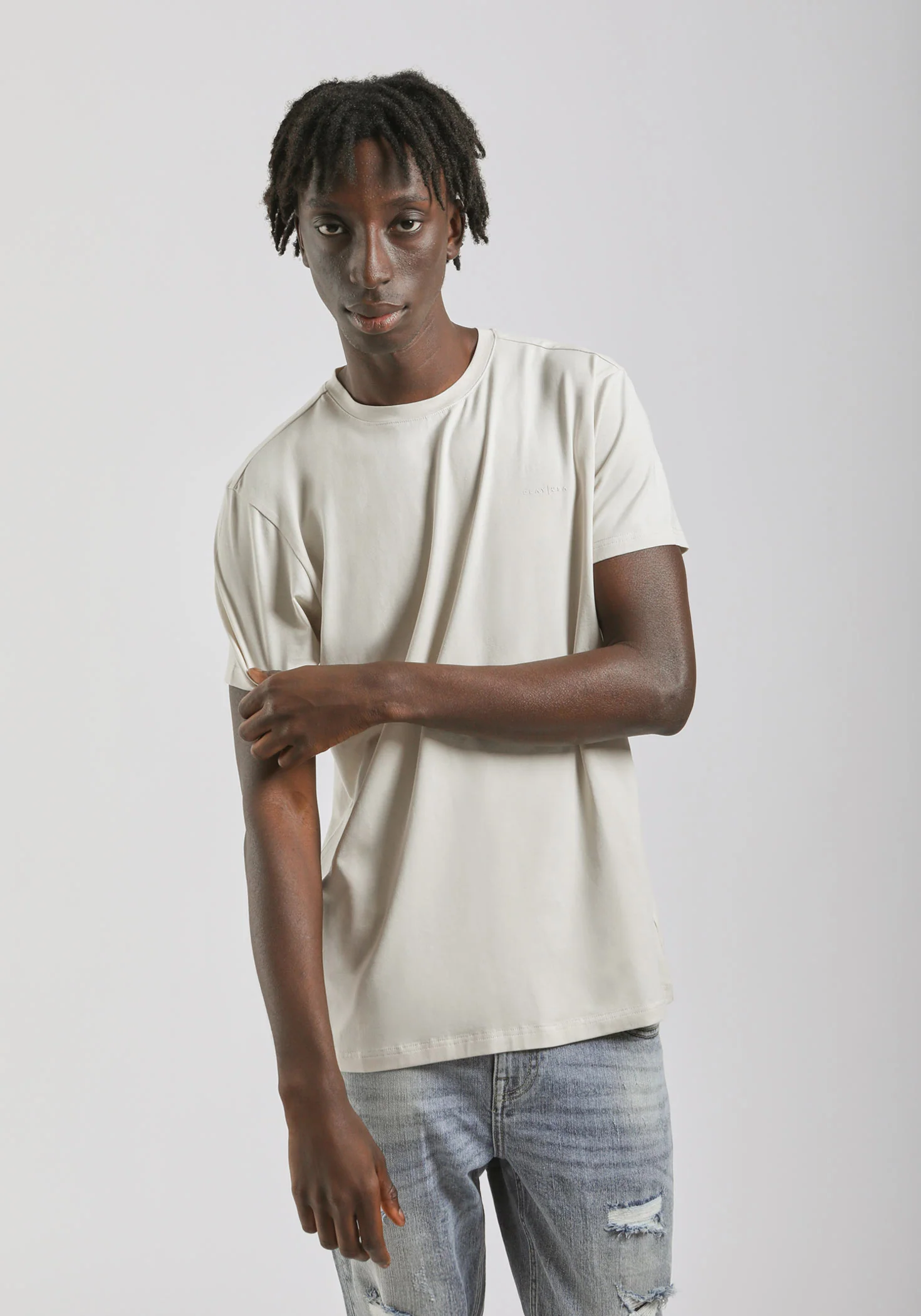 T-shirt elastica con stampa - Image 2