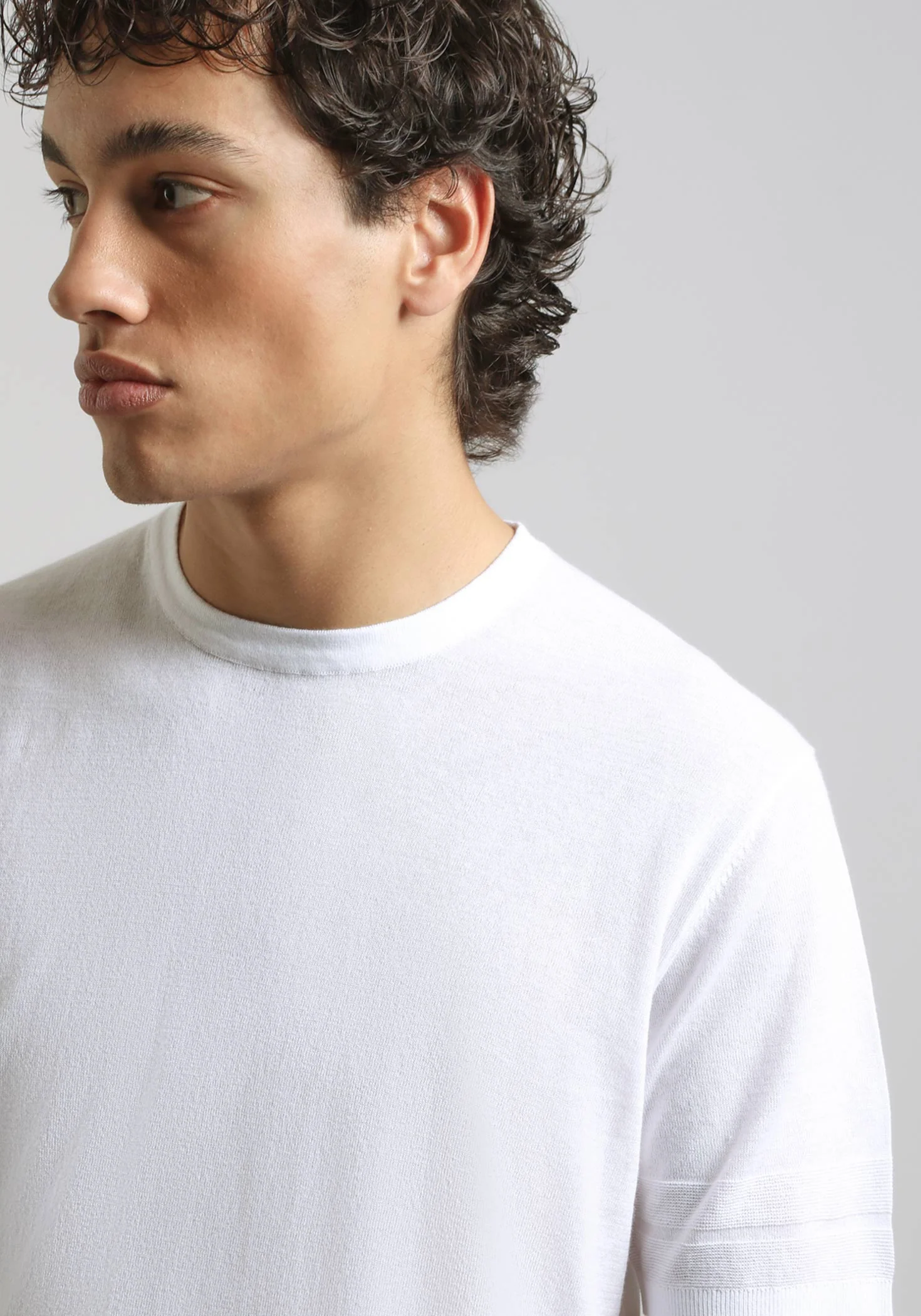 T-shirt in maglia - Image 2
