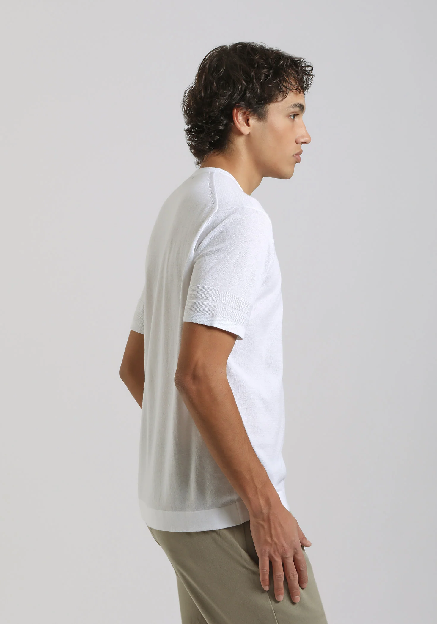 T-shirt in maglia - Image 3