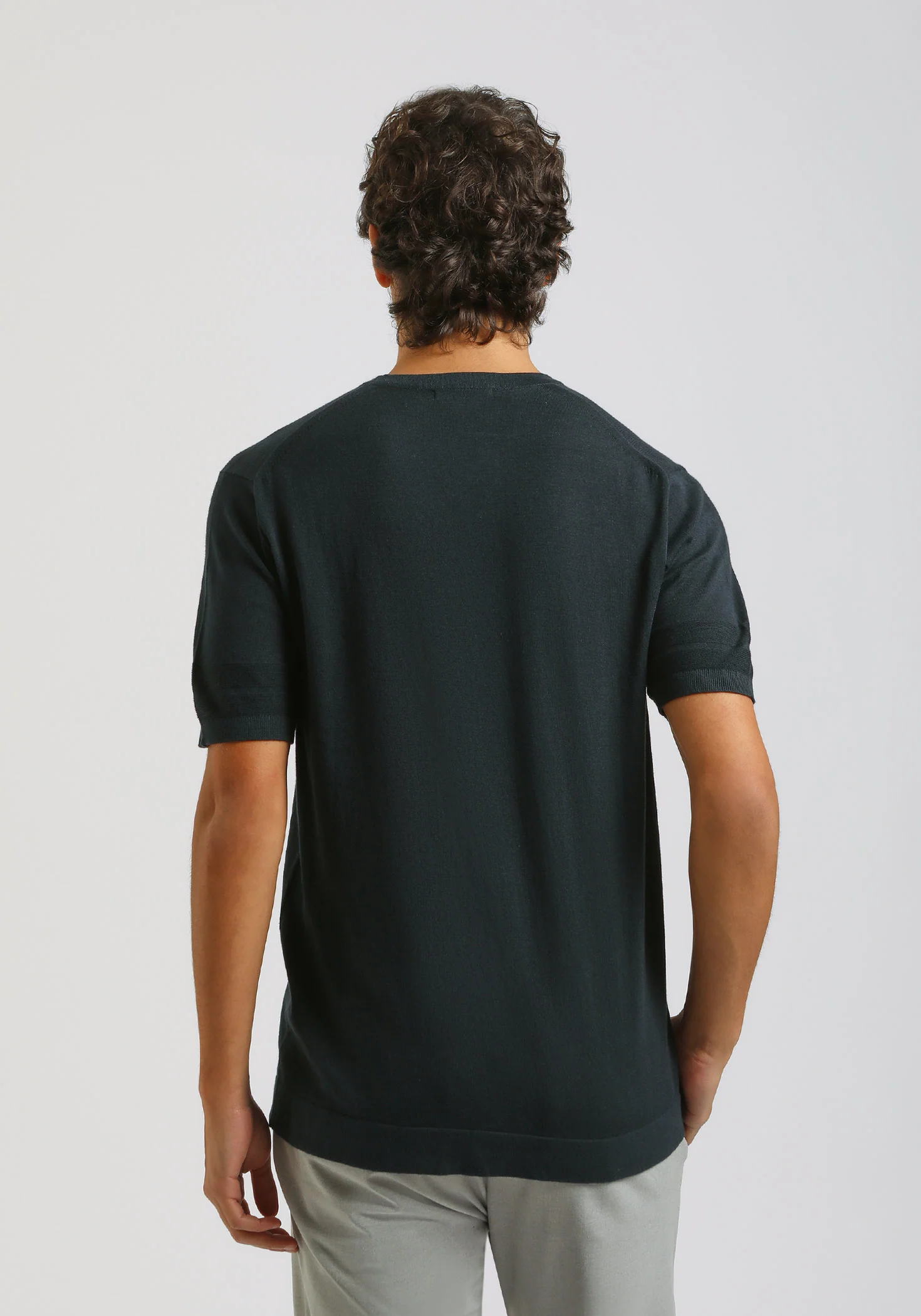 T-shirt in maglia - Image 4