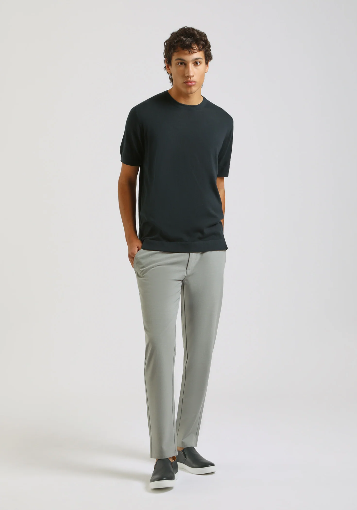 T-shirt in maglia - Image 5