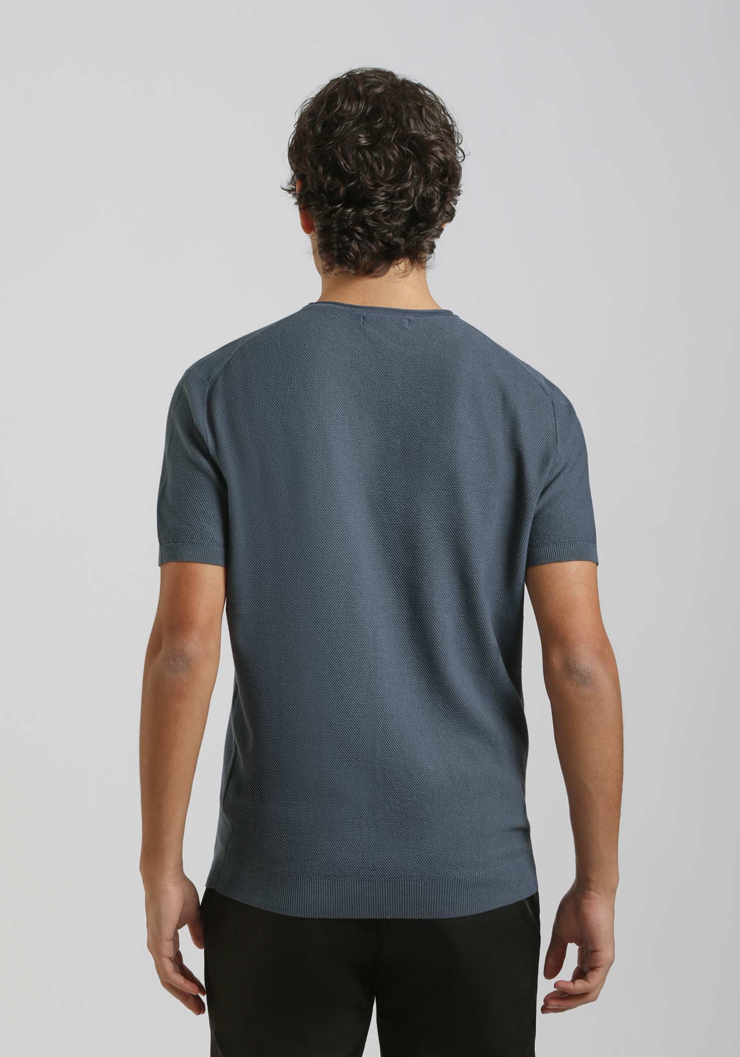 T-shirt in maglia - Image 4
