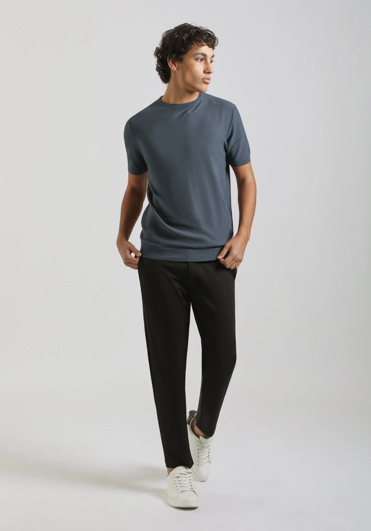 T-shirt in maglia - Image 5