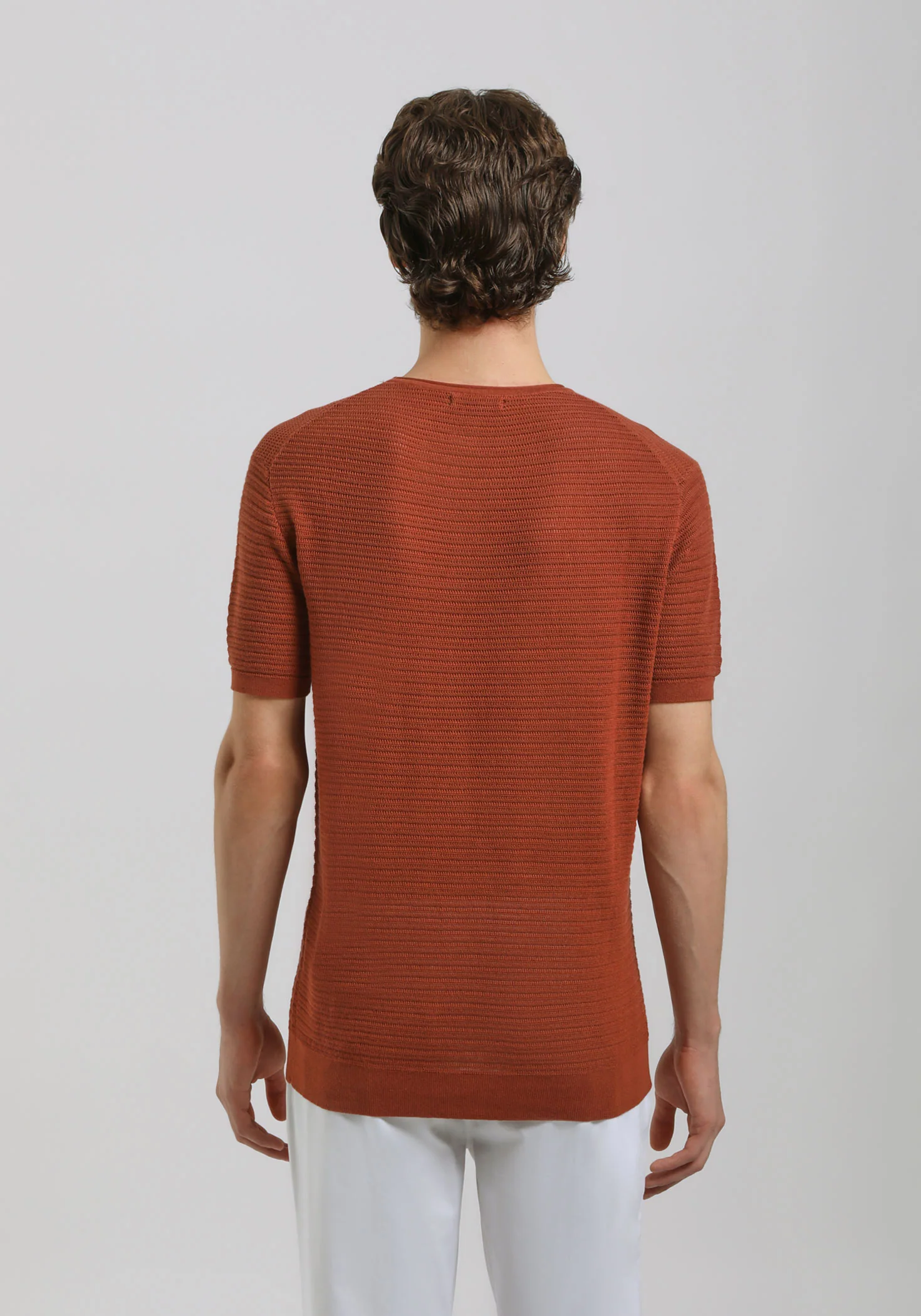 T-shirt in maglia forata - Image 4