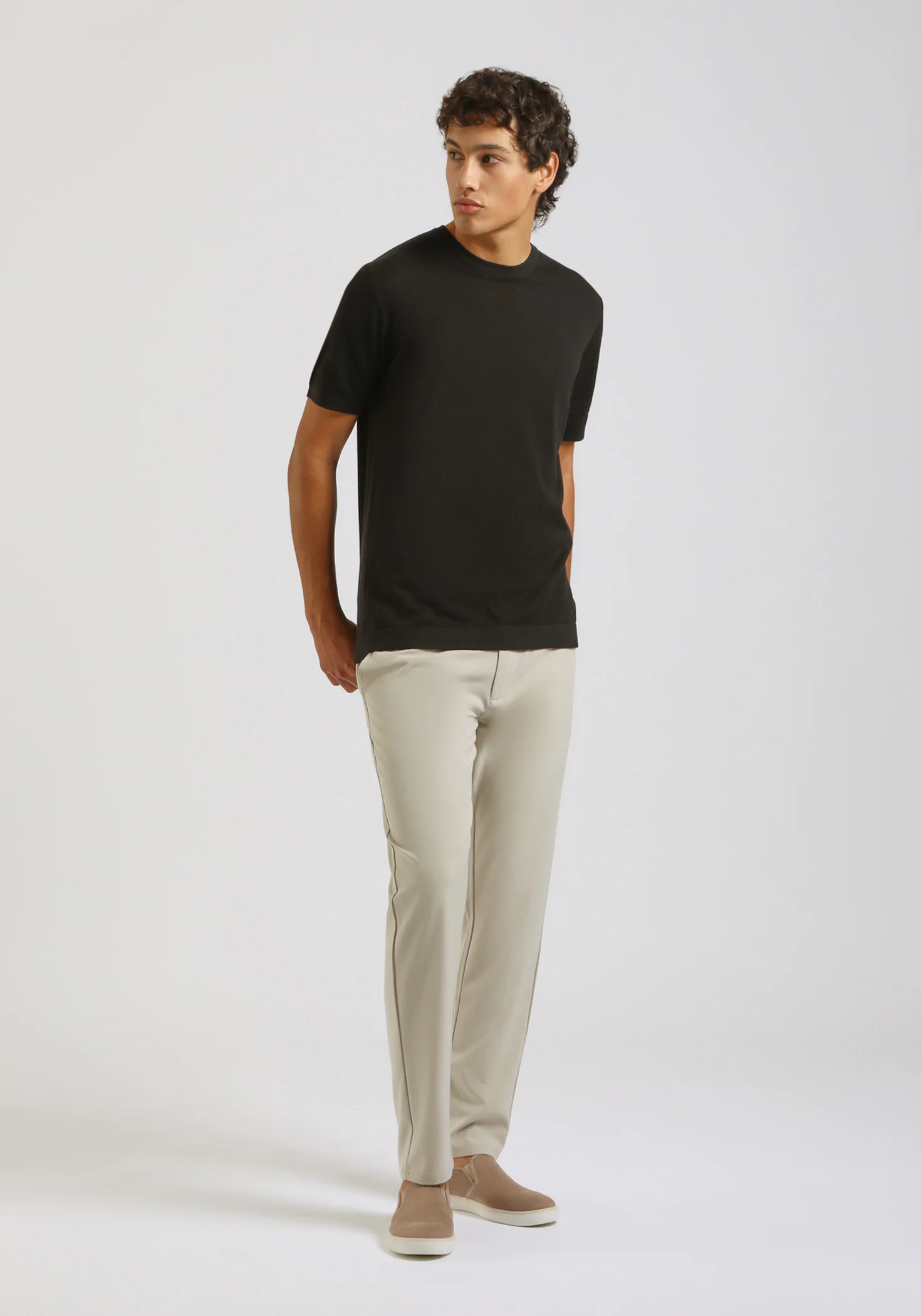 T-shirt in maglia - Image 5