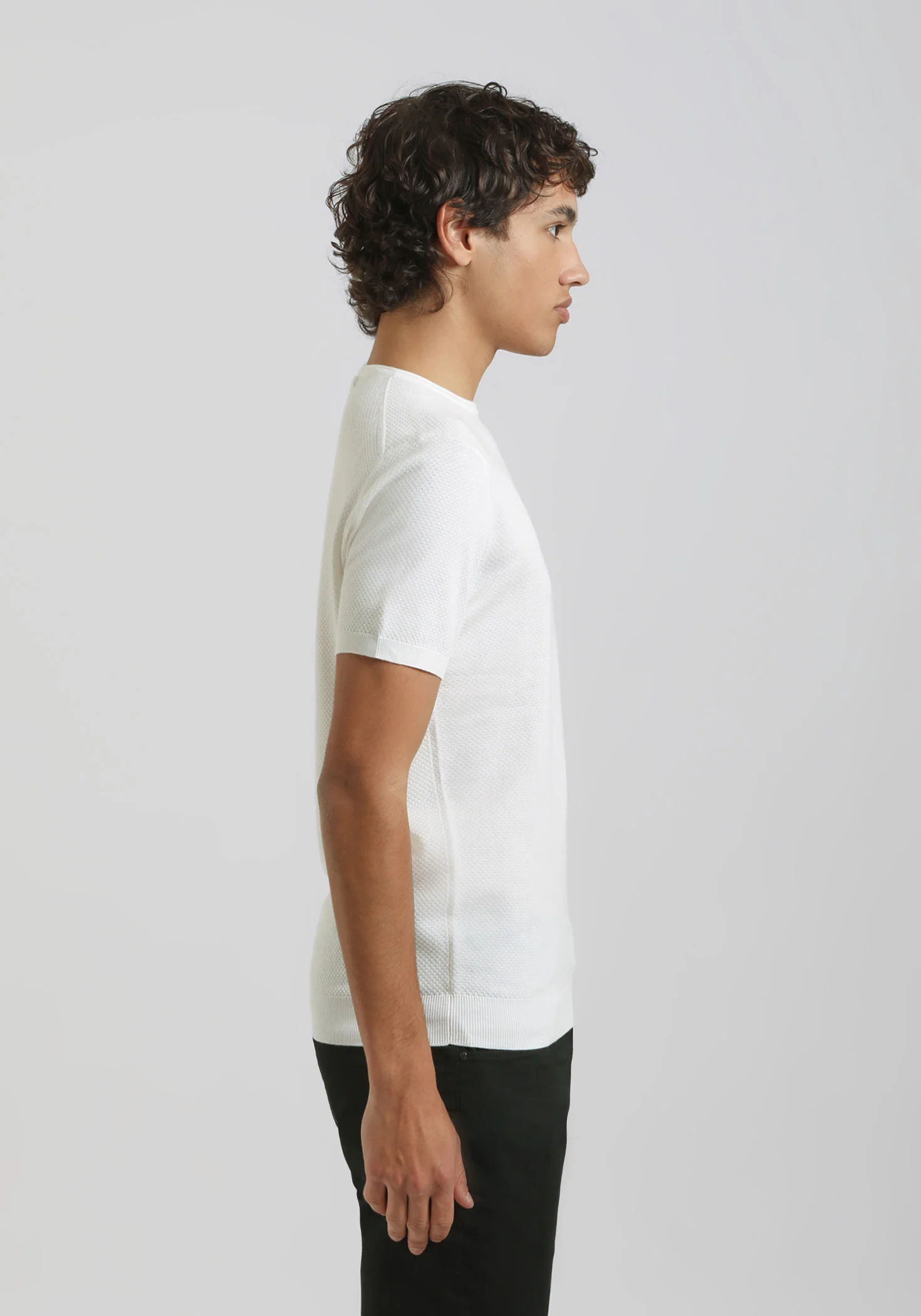 T-shirt in maglia - Image 3