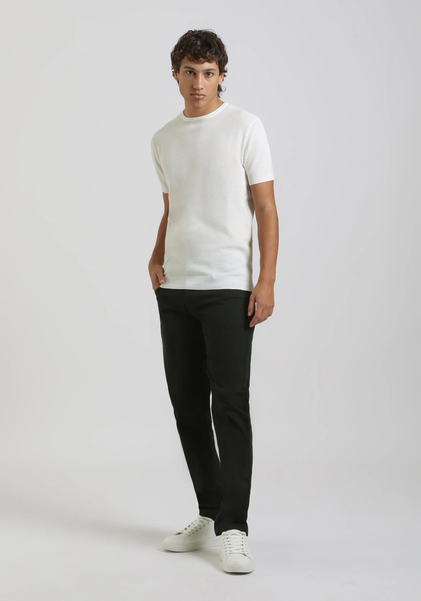 T-shirt in maglia - Image 5