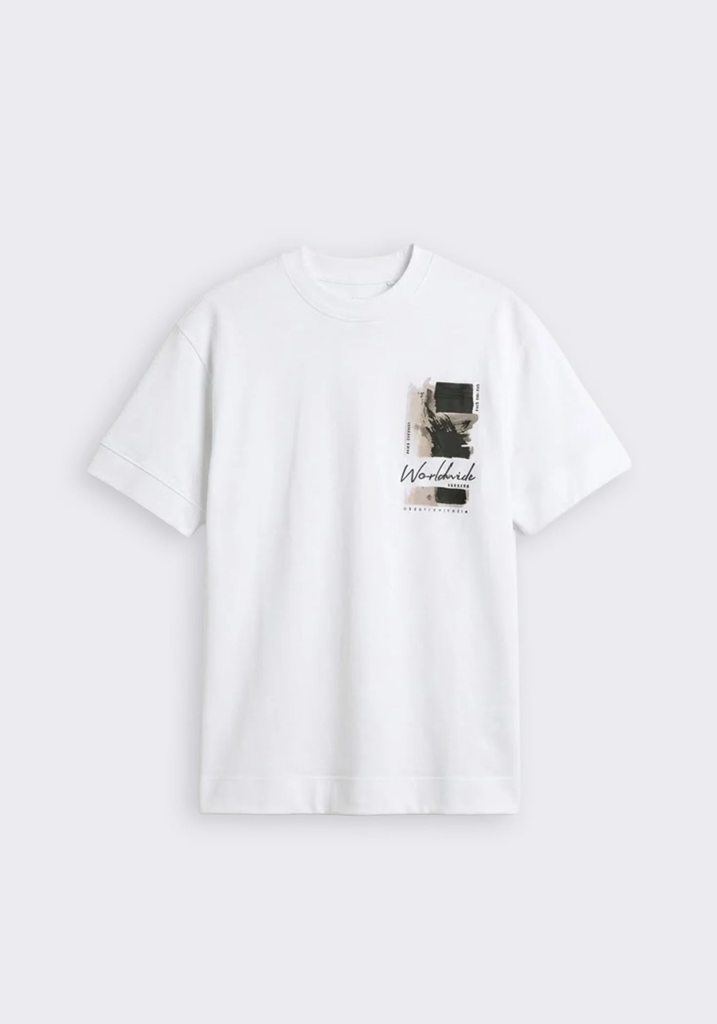 T-shirt over con stampa - Image 6