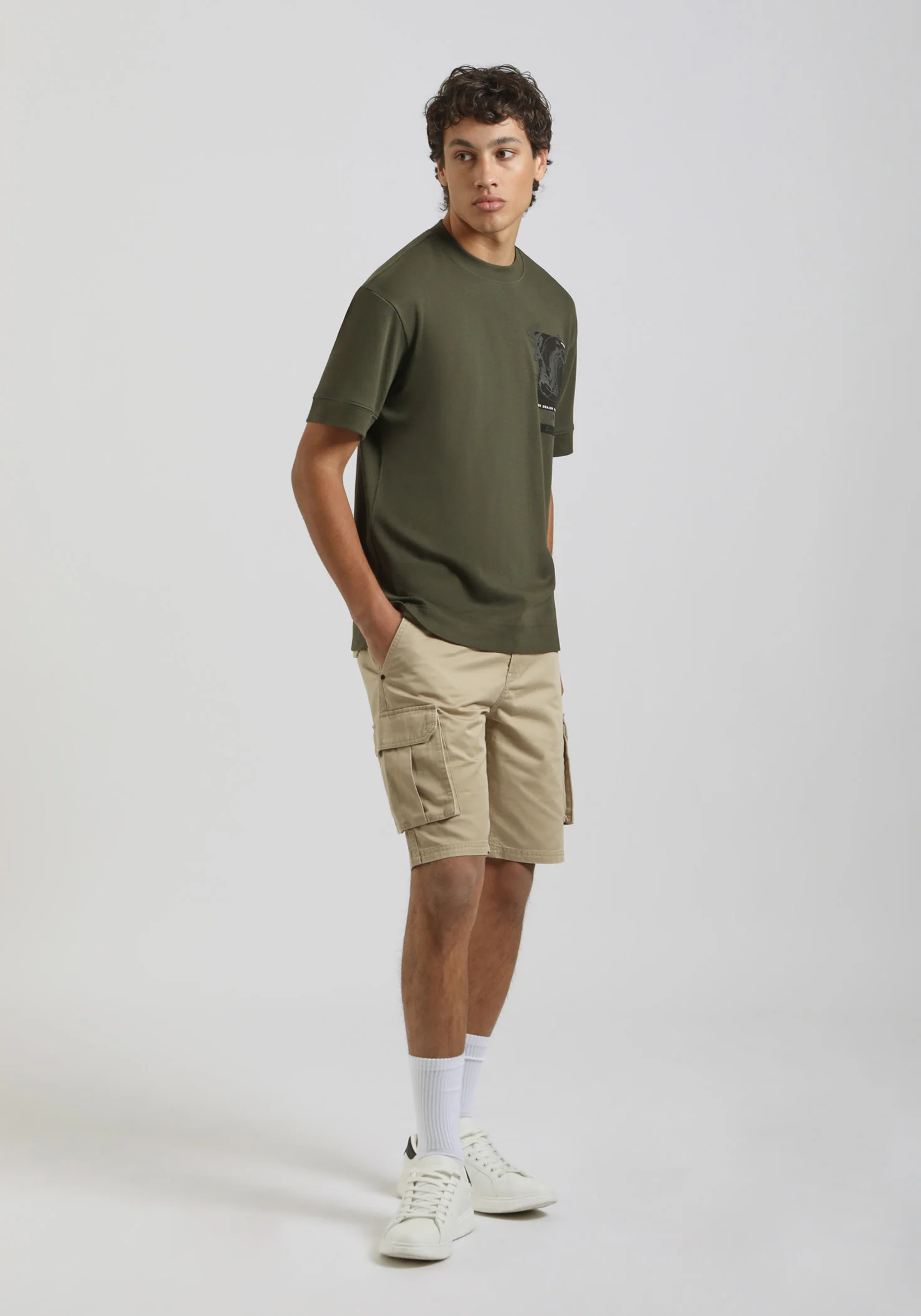 T-shirt over con stampa - Image 5