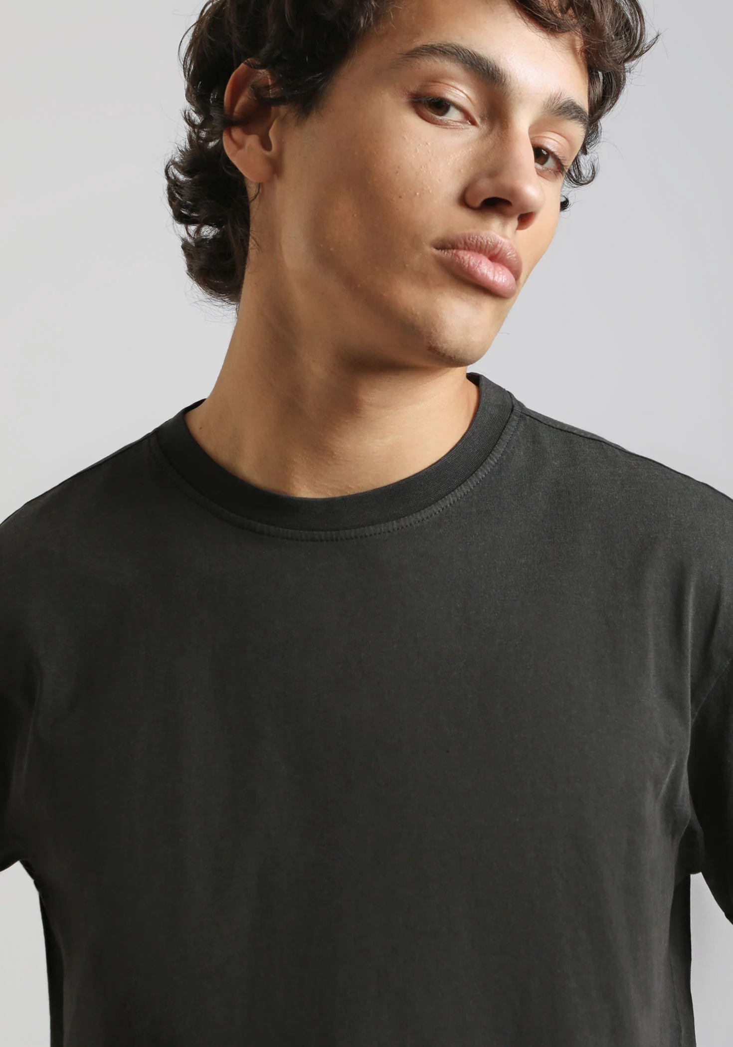 T-shirt strutturata 100% cotone - Image 2