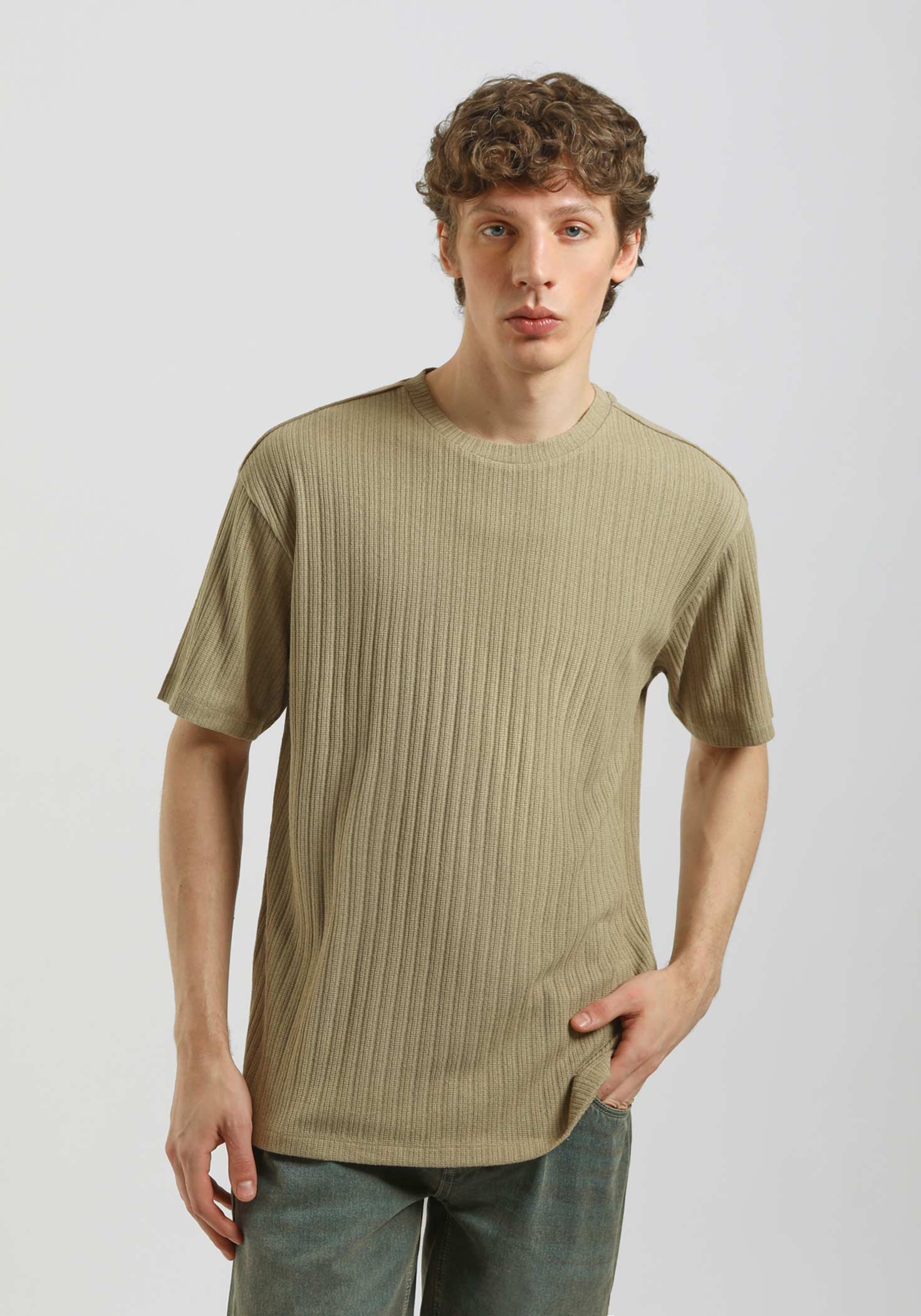 T-shirt strutturata - Image 2