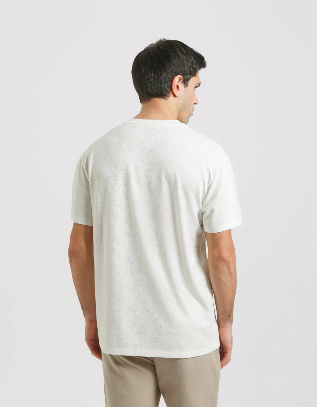 T-shirt strutturata morbida - Image 4