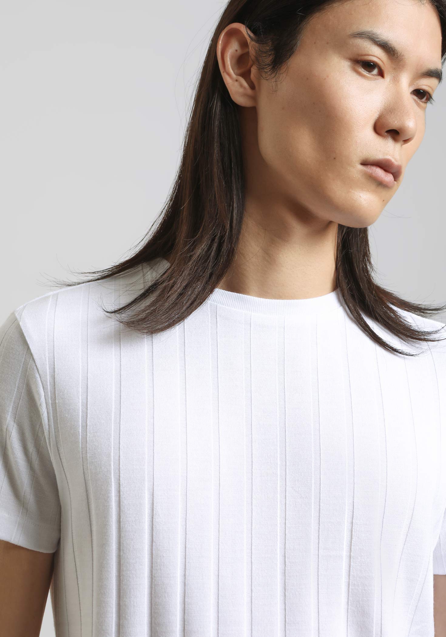 T-shirt viscosa a coste - Image 2