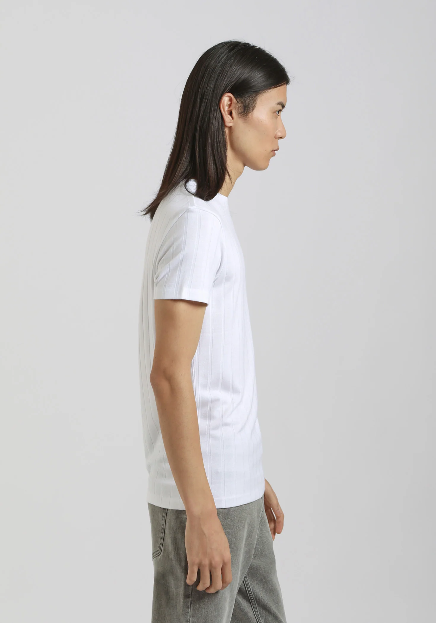 T-shirt viscosa a coste - Image 3