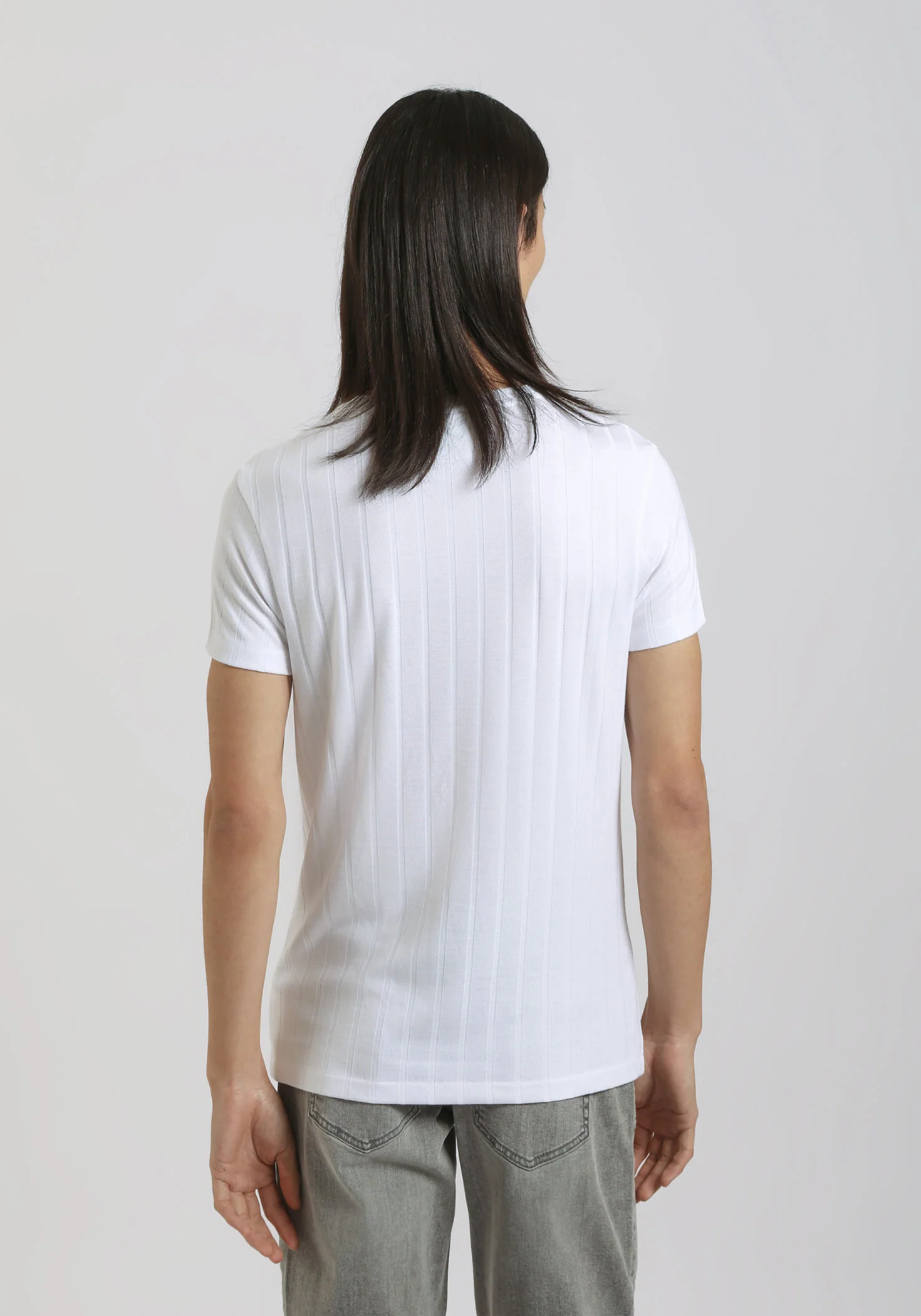 T-shirt viscosa a coste - Image 4