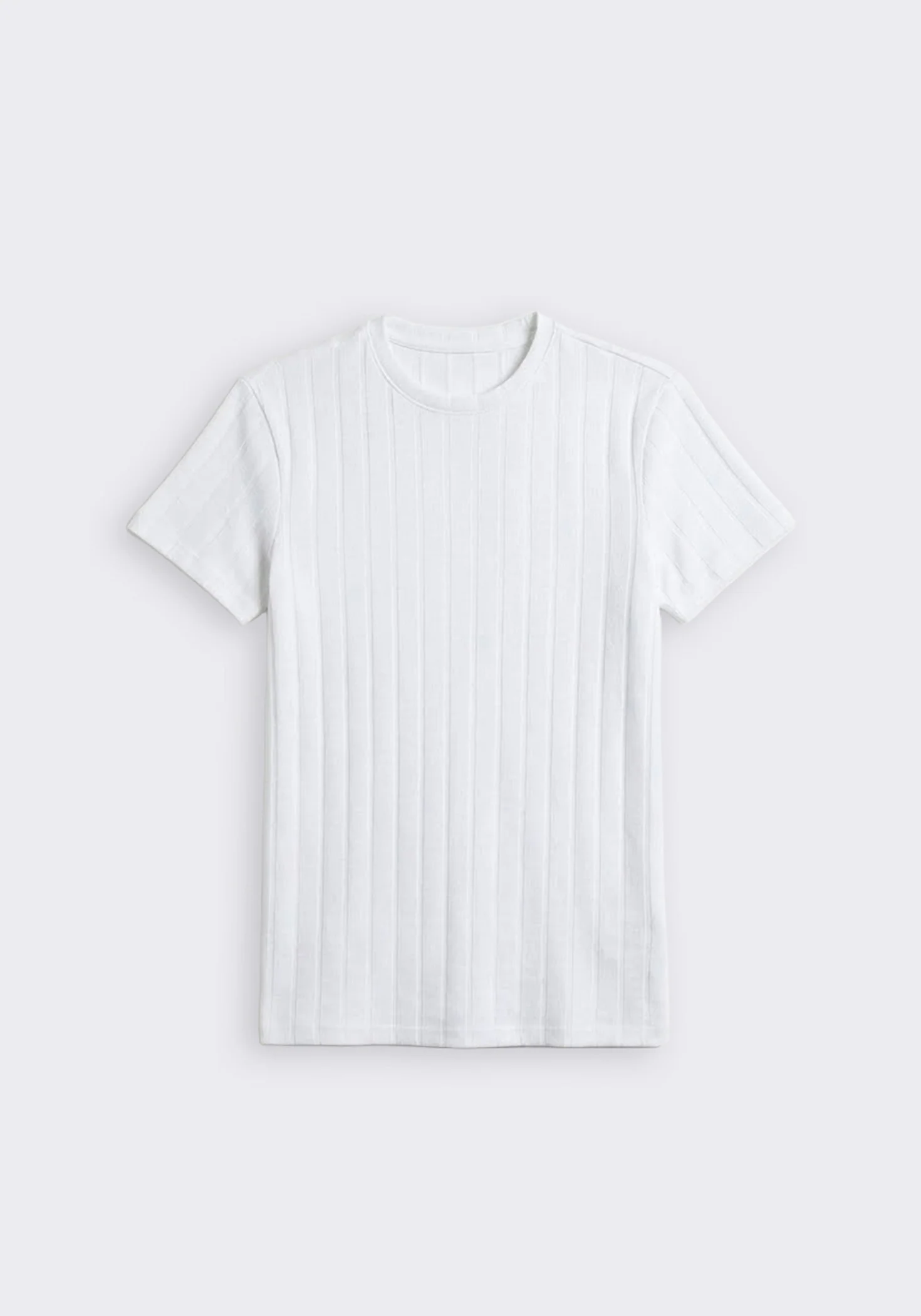 T-shirt viscosa a coste - Image 6